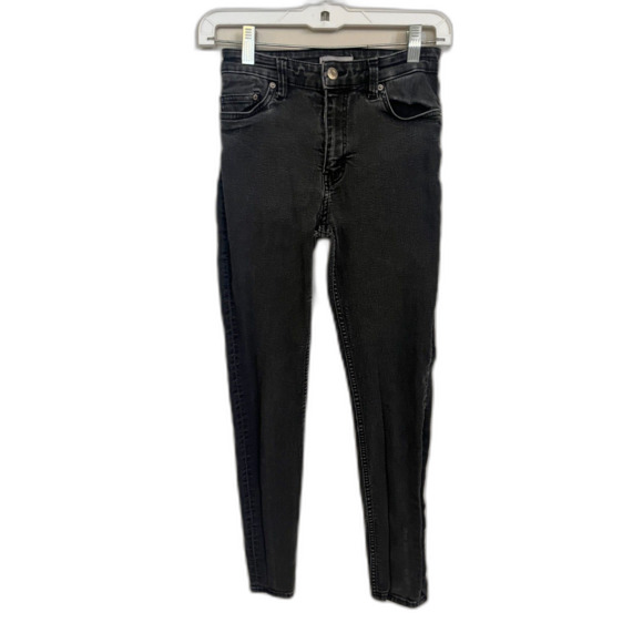 H&M sz. EU 36 black jeans slim - Picture 1 of 8